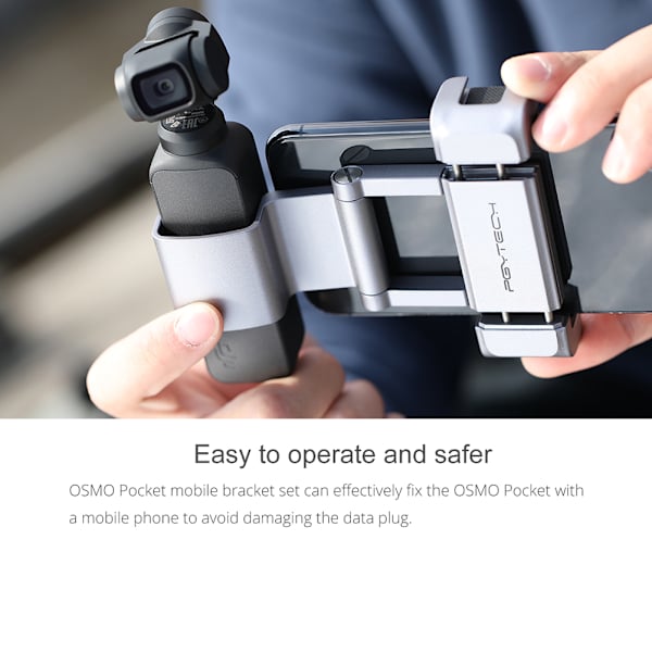 PGYTECH Fällbar Telefonhållare Fäste För DJI OSMO Pocket Gimbal