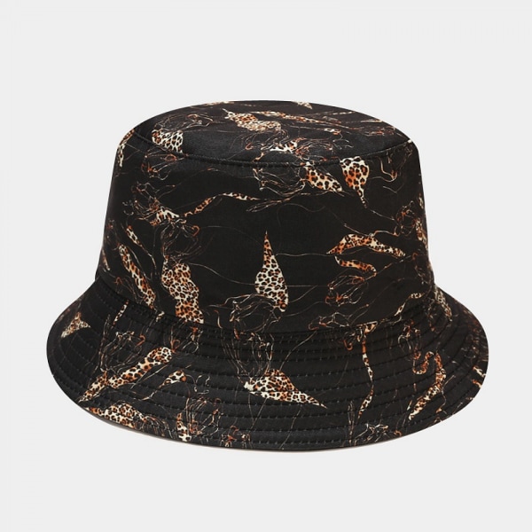 AVEKI Unisex 100% Bomull Packable Bucket Hat Solhatt Enfärgade Färger för Män Kvinnor
