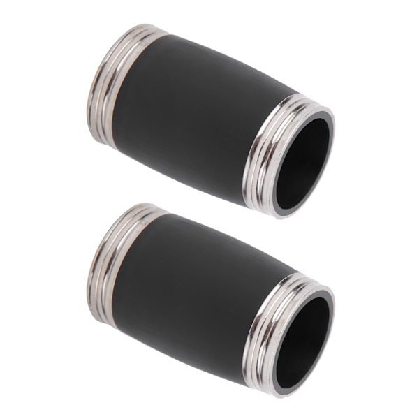 2PCS 50MM Bb Klarinett Tunerrör Träblåsinstrument TillbehörSvart