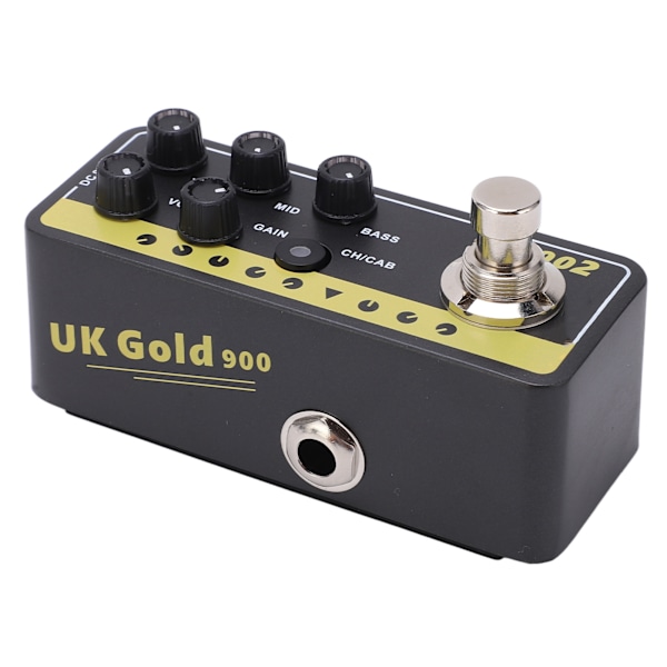 Mikro Preamp Digital Elektrisk Gitarr Singel Effekt Musikinstrument Förstärkare M002