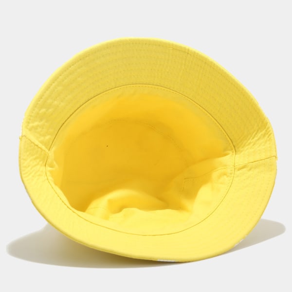 Wekity Sød Spand Hat Strand Fisker Hatte til Kvinder, Reversible Dobbelt-Side-Wear (Blomst, Sort)