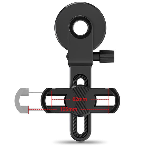 CM-8L Universal telefonklips skytebrakett for teleskop astronomisk mikroskopforbindelse