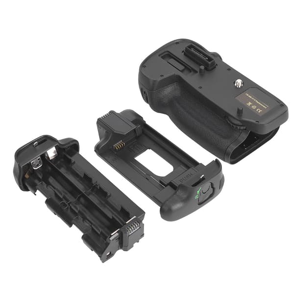 FB-MB-D15 Bærbart svart kamerahåndtak i plast for Nikon D7100/D7200
