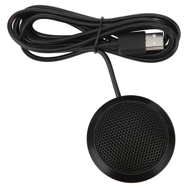USB-kondensatormikrofon, rundstrålende, til computerkonference, spil og sang