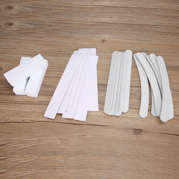 21 st Nail File Nail Buffer Sanding Buffing Block Polishing Strip Manicure Tool 21 st/Set