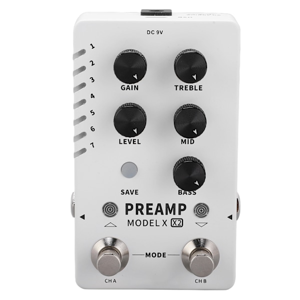 Digital forforsterker effektpedal Multi Channel Single Block GIR Box Model Sampling Effektor