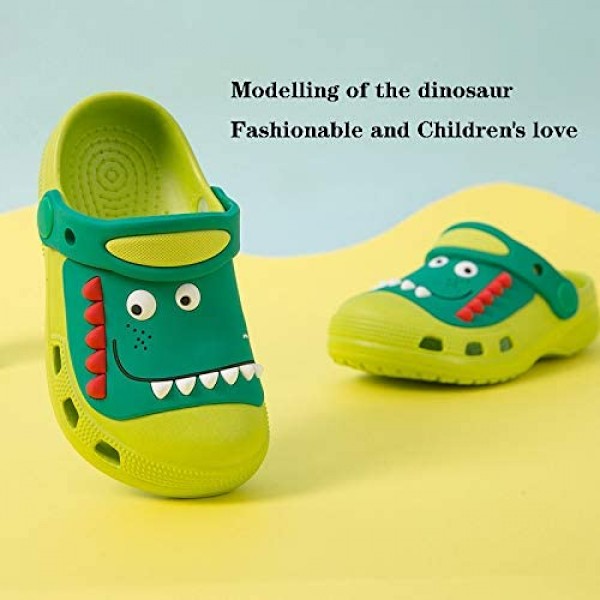 Barnträskor Pojkar Flickor Sommartofflor Småbarn Beach Dinosaur Sandals UK 8.5 Barn