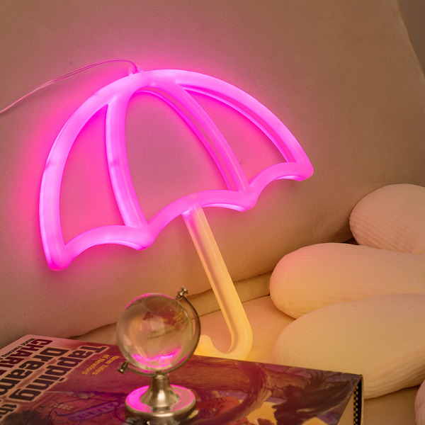 Neonljusskyltar för väggdekor, batteridriven eller USB-driven LED-neonljus Neonljusskyltar för sovrum, barnrum, vardagsrum, bar, fest