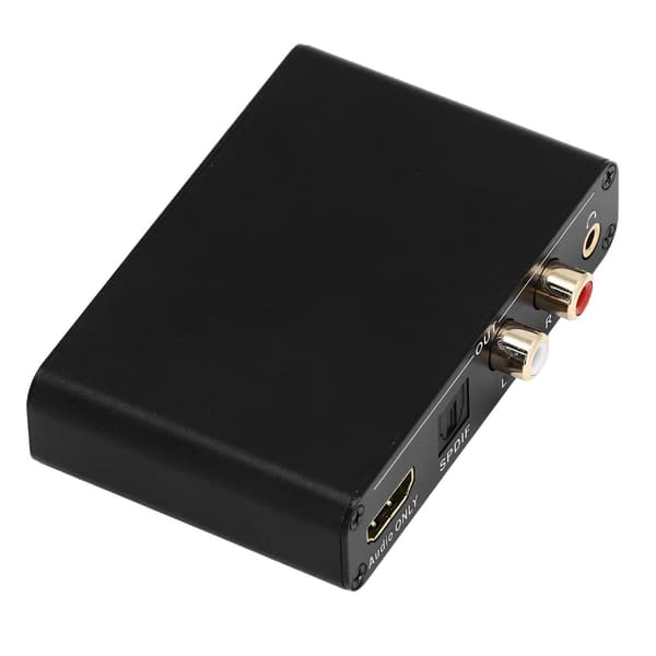EARC-ljudkonverterare ARC till RCA Analog Stereo High Definition Multimedia Interface Extractor