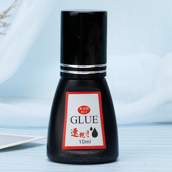 10ml Øyevippeforlengelse Lim Luktfri 0,5 sekunder Raskt Tørk DIY Vipper Poding Gel