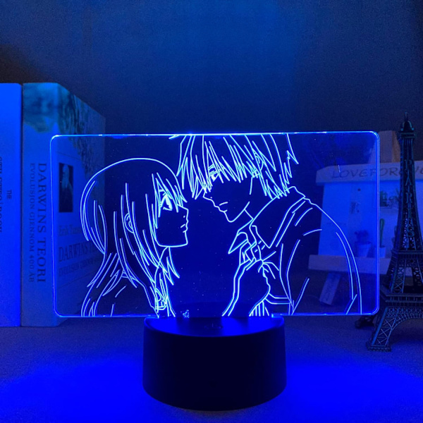 WJ Poikien Leikkikalut Yövalo Lapsille Anime Led-valo Maid Sama Lapsille Lapsen Syntymäpäivälahja Huoneen Sisustus Työpöytä 3D-lamppu Manga PXJD