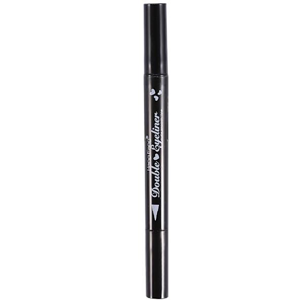 Long Lasting Double headed Liquid Eyeliner Pencil Stamp Eye Decoration Makeup Heart