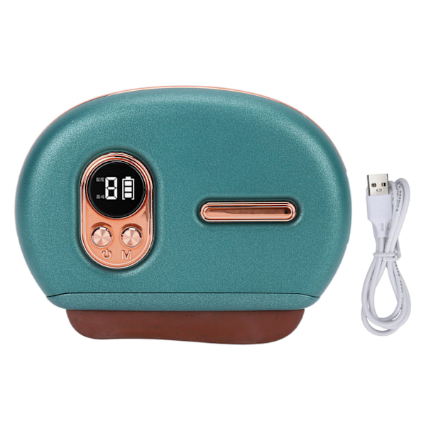 Electric Scraping Massager Facial Body Heating LCD Screen Lightweight Stone Needle Massager