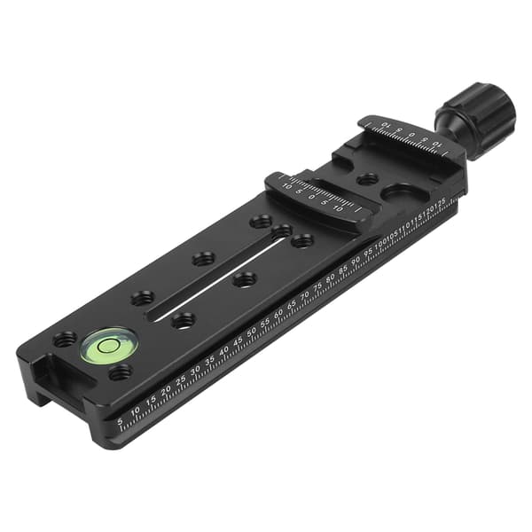 Aluminiumslegering Longboard Quick Release Plade Clip Adapter Kompatibel med Arca Kuglehoved 140mm