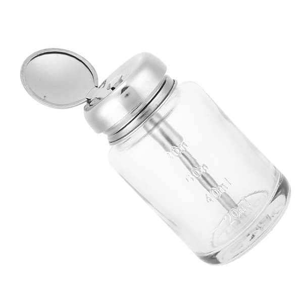 Profesjonell neglelakkfjerner dispenser gellakkfjerner tom beholder manikyr tilbehør 80ml