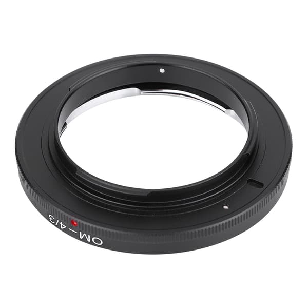 OM-4/3 Metalobjektivadapterring til Olympus OM-objektiv til 4/3-monteringskamera E510 E500 E400