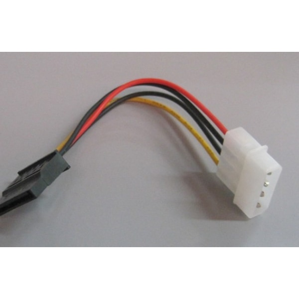 Seriell optisk enhet hårddisk SATA- power till D-typ 4-stifts SATA till IDE-datorchassi intern adapterkabel, 3pack