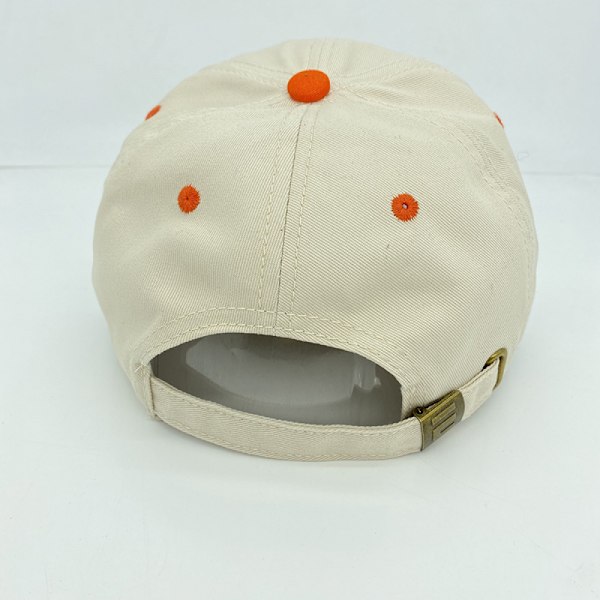 Dotpet Hat Dame Blød Top Simpel Casual Broderet Solhat Forår Og Sommer All-Match Baseball Cap Mænd (Khaki)