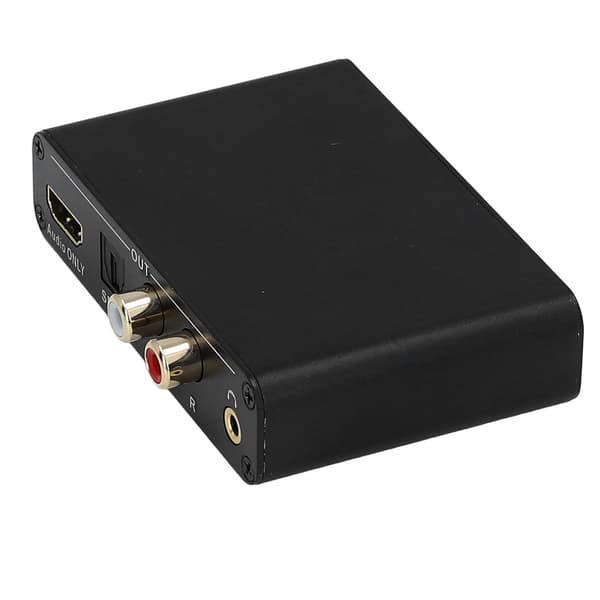 EARC-ljudkonverterare ARC till RCA Analog Stereo High Definition Multimedia Interface Extractor