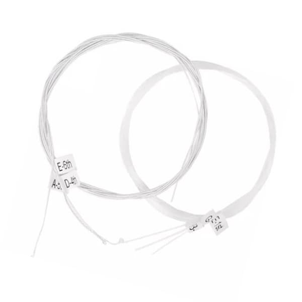 Klassiska gitarrsträngar 28 till 43 mätare Anti-rost beläggning Klar stabil nylon gitarrsträng set