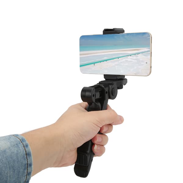 Bord Mini Stativsett Uttrekkbart Lite Stativ for Mobiltelefon Kamera Video Vlogg