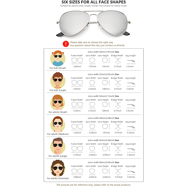 Klassiske Polariserende Aviator Solbriller UV Spejlbelagt Linse Metal Retro Shades (grå)