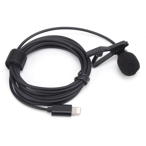 Kablet Lavalier Mikrofon Clip On Lapel Lav Mic Mini Bærbar til Optagelse Broadcasting