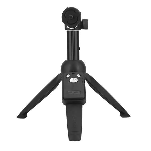 Mini multifunksjonell skalerbar Bluetooth håndholdt monopod selfiestang stativ