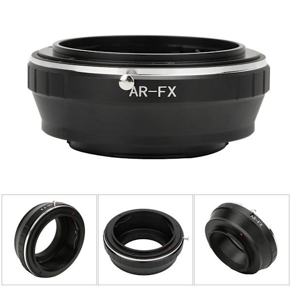 Metall manuell fokus linsadapterring för KONICA AR-objektiv till Fuji FX-spegelreflexkamera