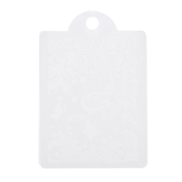 Stempel for negl + skrapeplate + anti-overflow lim (15 ml) - sett med verktøy for neglkunst