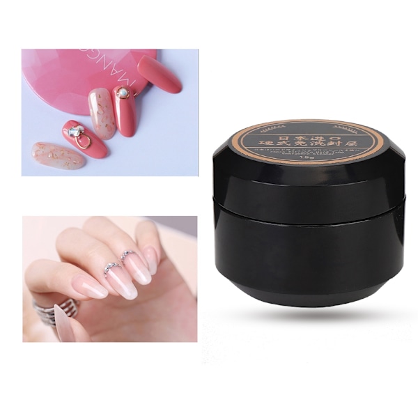 4-i-1 Multifunksjonell neglelakk Vask fri toppstrøk Toppstrøk Gel Manikyr DIY-verktøy 15ml