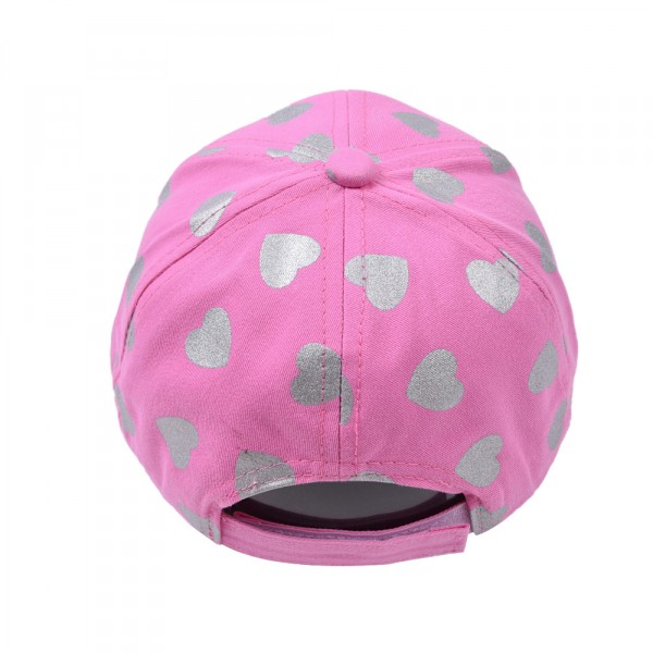 Designer flicka broderi basebollhatt bomull småbarn boll keps med 3D-design åldrar 2-12 en storlek justerbart spänne