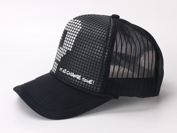 Mesh Trucker Caps Stive Strukturerte Frontpaneler Golf Dad Baseball Cap for Menn Kvinner