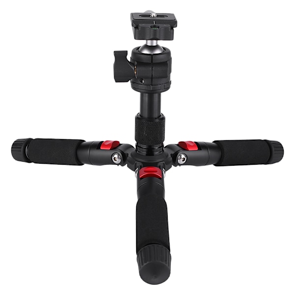 K521 Mini Bärbar Skrivbord Utbyggbar Stativ för DSLR Spegelreflexkamera Röd