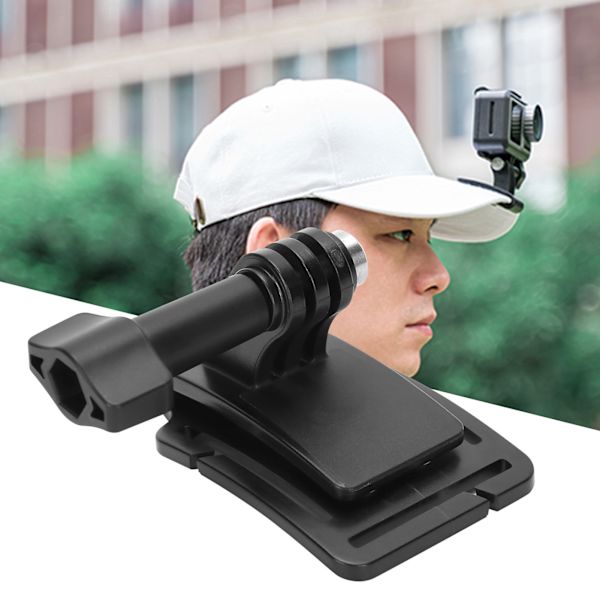 TELESIN Universal Action Camera Kepsklämma Hattklämma Fäste Adapterhållare för Sportkameror