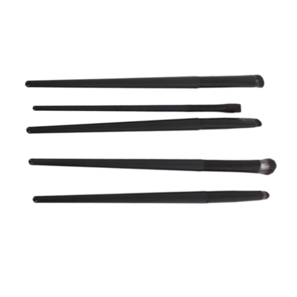 5 stk Eyeliner Smudge Makeup Brush Profesjonelt Mykt Øye Kosmetisk Vinklet Penselsett for Hjem