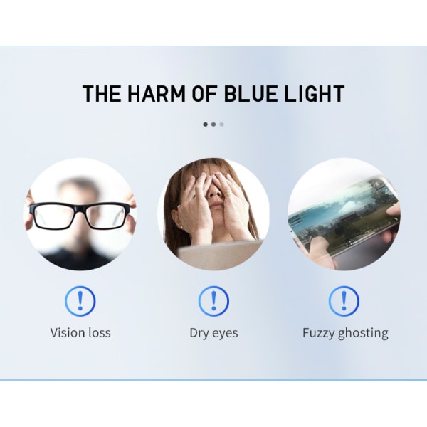 Blåljusblockerande glasögon, datorläs/spel/TV/telefonglasögon för kvinnor män, anti-ögonansträngning och UV-bländning