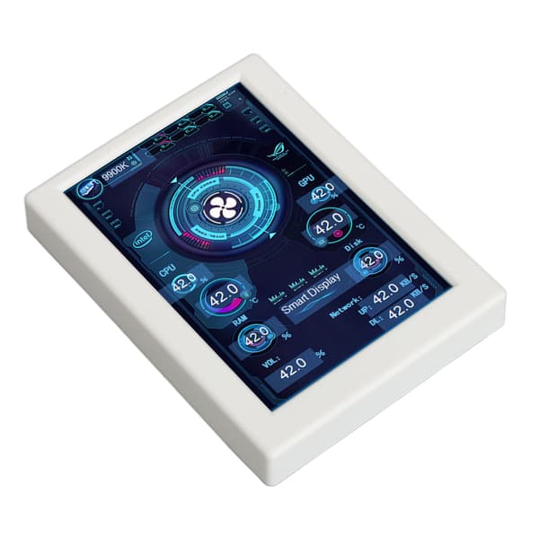 3,5-tums IPS USB PC-temperaturdisplay 360 graders roterbar AIDA64 dator CPU-datamonitor