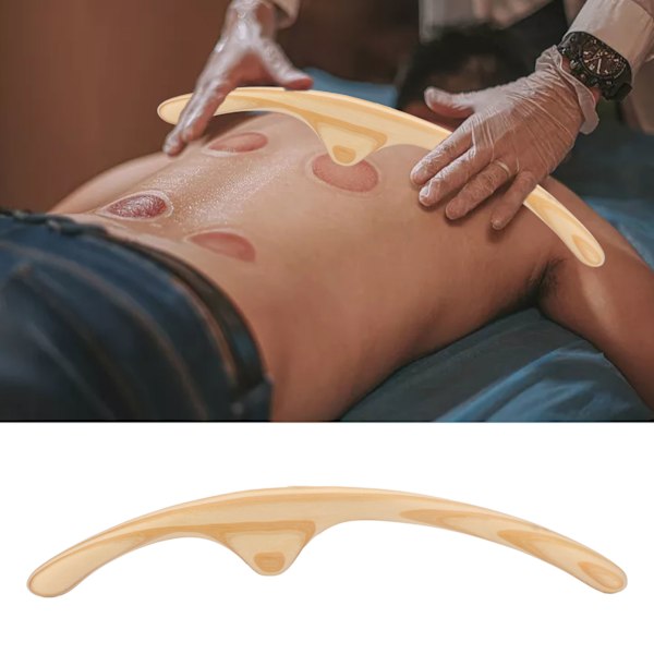 Træ Gua Sha Massage Stick Træ Massage Værktøj til Muskelafslapning Forbedring af Hudtekstur