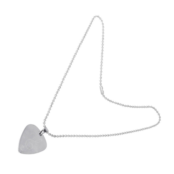 Klassisk gitarrbas plektrum halsband kedja instrument tillbehör(E)