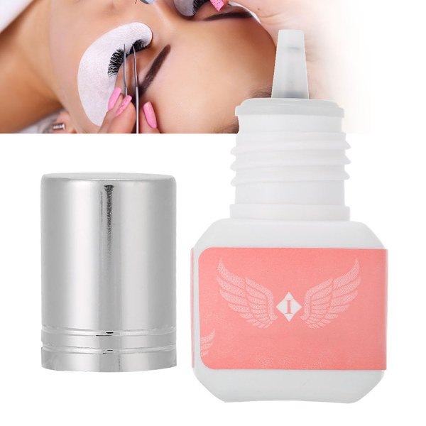 5ML Ögonfransförlängningslim Snabbtorkande Fransar Ympning Lim Övning Förlängningslim