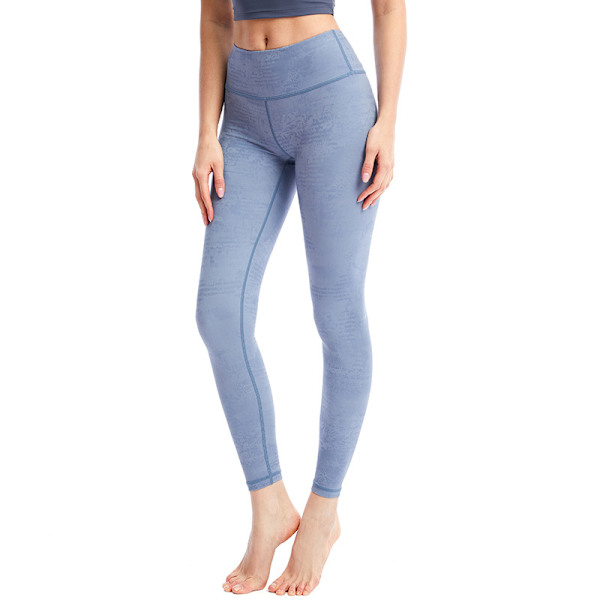 Kvinnors Tie Dye Hög Midja Leggings Bukkontroll Träningsträning Leggings Kvinnors Yogabyxor（JK83）M