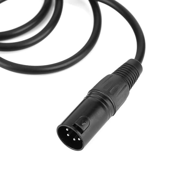 4-bens XLR han til XLR hun strømkabel adapter XLR til XLR hun ledning 100 cm