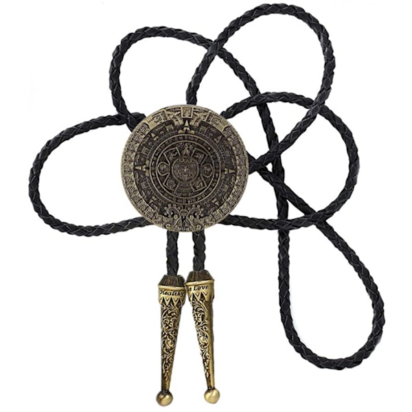 Fashion Western Cowboy Tie Shining Long Star Texas Bolo Tie Halsband Halsband