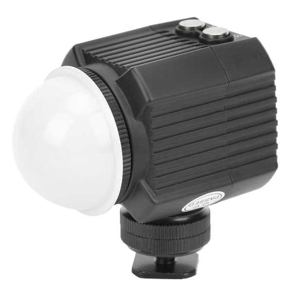 Vandtæt dykkerfotografering fyldlys 60M undervandskamera LED videolys 7500K