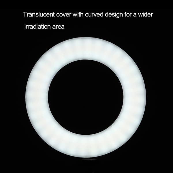 6 tommer ringlys dæmpbar LED-fyldlys med stativ til video live kamera makeup