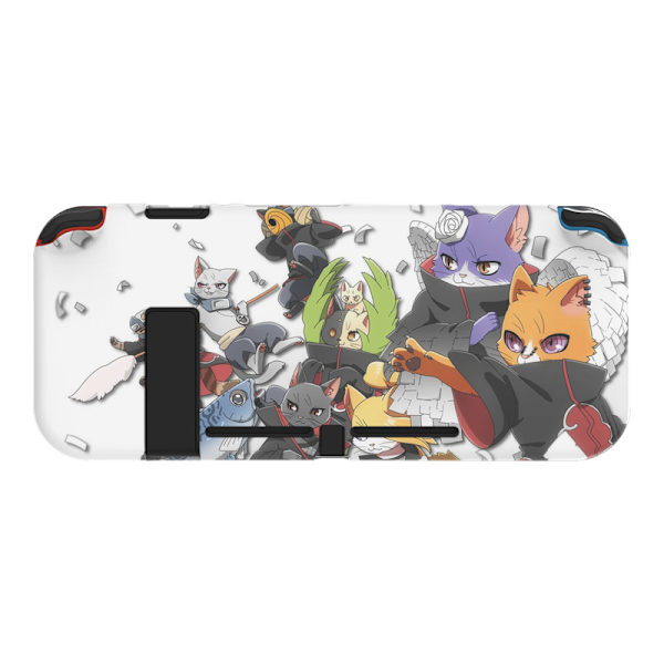 Dockningsbart case för Nintendo Switch, Soft TPU Slim Case Cover för NS-konsol och Joy-Con-kontroller