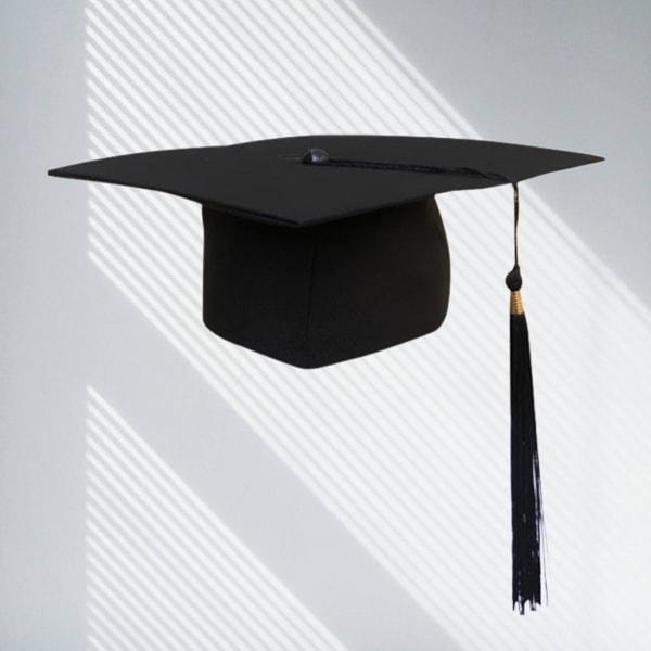 1 Bachelor's Cap Gradueringshat Tilbehør (One Size)