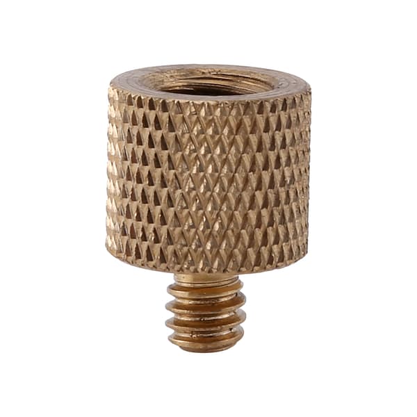 3/8\" hun til 1/4\" han messing stativadapter skrue til kamera lysstativ