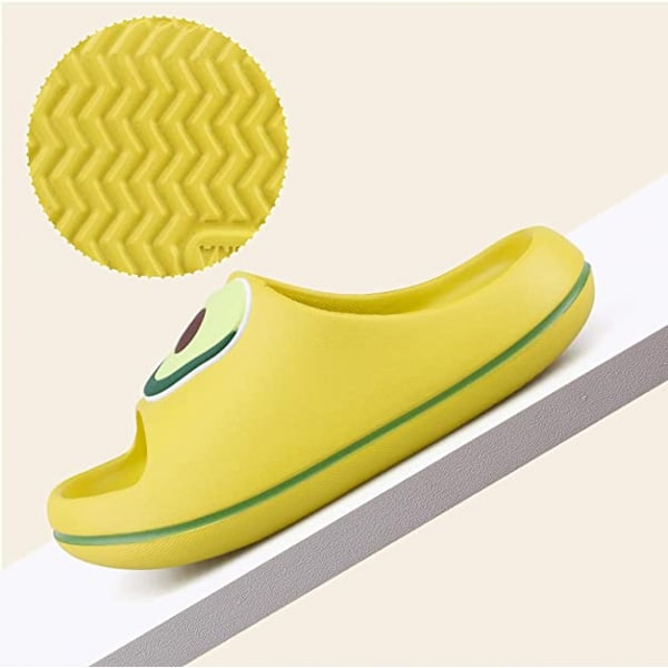 Gutteslidesandaler, barneslippers for sommeren, barneslippers med frukt, strandeslippers for jenter, bassengsko for dusj